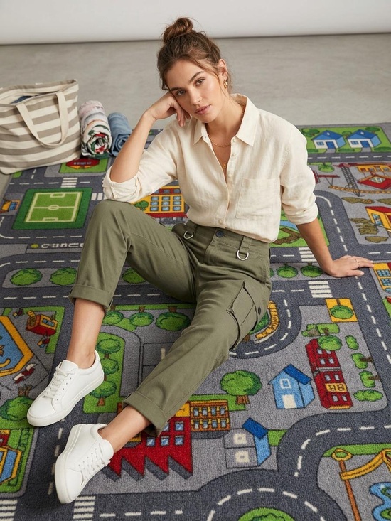 Ardene Denim - Ardene Olive Green Cargo Jogger Pants